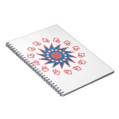 Blue Sun Notizblock (Rechte Seite)