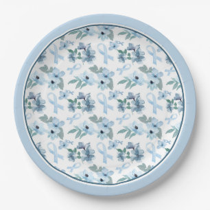 Blue Sunday ME/CFS Awareness Plate Pappteller