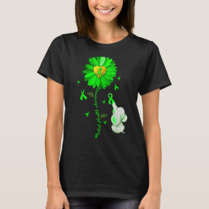 Blue Sunflower Elephant Outfit verbreitet psychisc T-Shirt