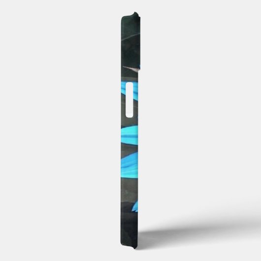 Blue Sunflower iPhone Gehäuse *personalize* Case-Mate iPhone Hülle (Rückseite / Rechts)