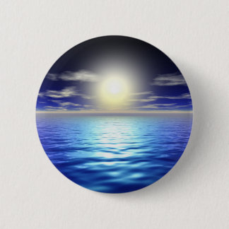Blue Sunrise Button