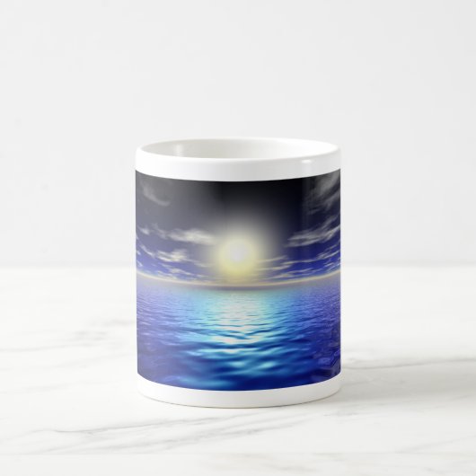 Blue Sunrise Kaffeetasse (Mittel)