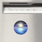 Blue Sunrise Magnet (In Situ (Geschirrspüler))