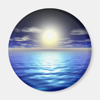 Blue Sunrise Magnet
