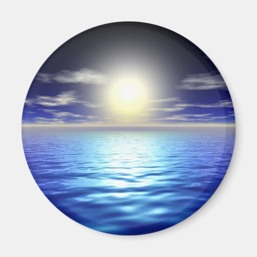 Blue Sunrise Magnet (Vorne)