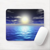 Blue Sunrise Mousepad (Mit Mouse)