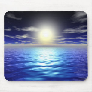 Blue Sunrise Mousepad
