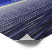 Blue Sunrise Poster (Ecke)