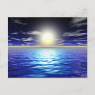 Blue Sunrise Postkarte