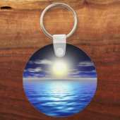 Blue Sunrise Schlüsselanhänger (Vorderseite)