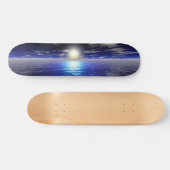 Blue Sunrise Skateboard (Horizontal)