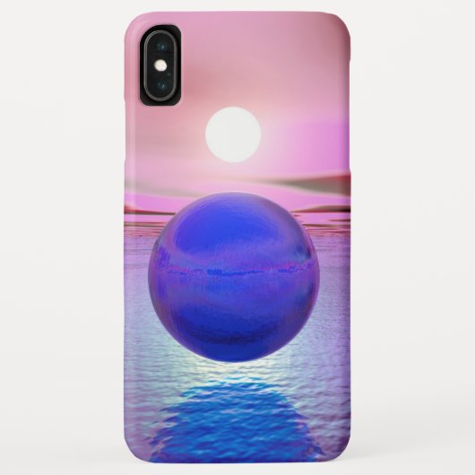 Blue Sunset Case-Mate iPhone Hülle (Rückseite)