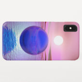Blue Sunset Case-Mate iPhone Hülle (Rückseite (Horizontal))