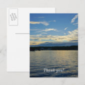 Blue Sunset Lake Ozarks Postkarte (Vorne/Hinten)