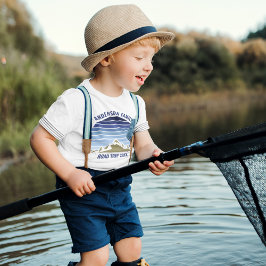 Blue Sunset Mountain Custom Family Wiedersehen Tri Kleinkind T-shirt