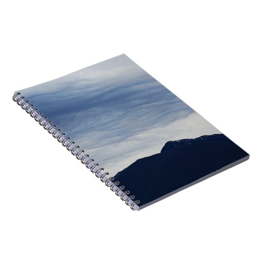 Blue Sunset Notizblock (Rechte Seite)