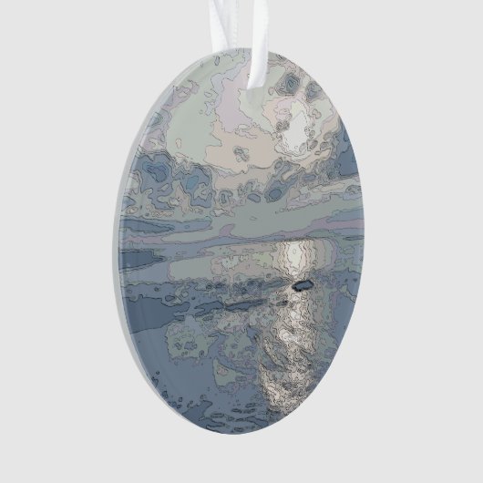 BLUE SUNSET ORNAMENT (Vorderseite)