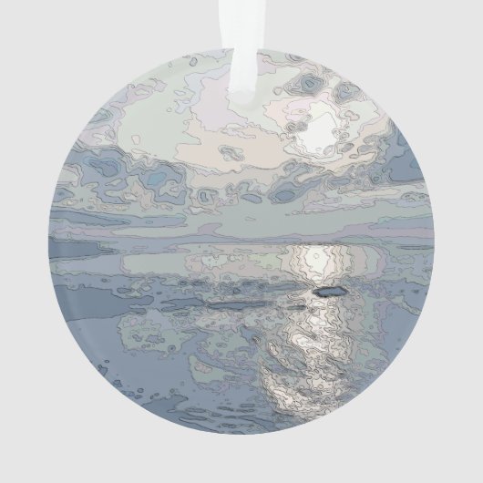 BLUE SUNSET ORNAMENT (Rückseite)