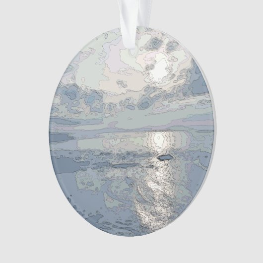 BLUE SUNSET ORNAMENT (Vorderseite)