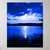 Blue Sunset Poster (Vorne)