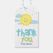 Blue Sunshine Geschenkmarke