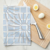 "Blue Sunshine" Küchentücher (Viertel Falte)