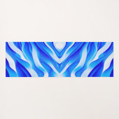 BLUE SUPER WAVES YOGAMATTE (Rückseite (Horizontal))