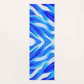 BLUE SUPER WAVES YOGAMATTE (Rückseite)