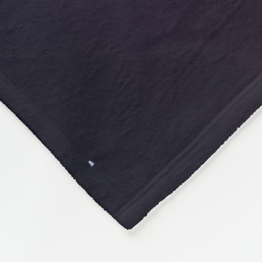 Blue Supernova Nebula Cosmic Deep Space Fleecedecke (Ecke)