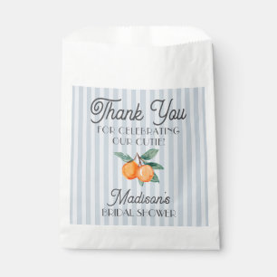 Blue Süsse Main Squeeze Citrus Brautparty Geschenktütchen