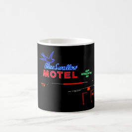 Blue Swallow Motel, Route 66, Tucumcari, N.M. Kaffeetasse