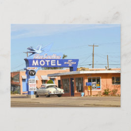 Blue Swallow Motel, Tucumcari, New Mexico Postkarte