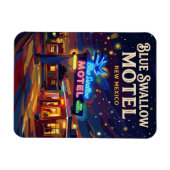 Blue Swallow Motel USA Magnet (Horizontal)