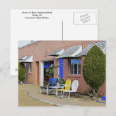 Blue Swallow Motel, Zimmer 14, Tucumcari, N.M. Postkarte (Vorne/Hinten)