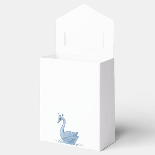 Blue Swan Geschenkschachtel (Geöffnet)