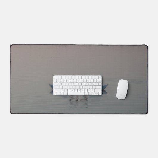 Blue Swans Schreibtischunterlage (Tastatur & Maus)