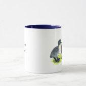 Blue Swedish Ducklings Tasse (Zentrum)