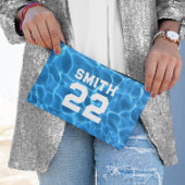 Blue Swimming Pool Sportliches Foto Zubehörtasche