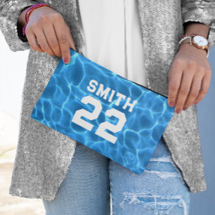 Blue Swimming Pool Sportliches Foto Zubehörtasche