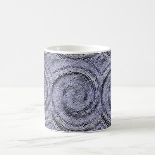 Blue Swirl Coffee Tasse (Mittel)