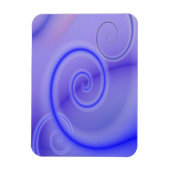 Blue Swirl Flexibles Magnet (Vertikal)
