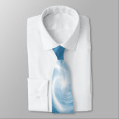 Blue Swirl Krawatte (Gebunden)