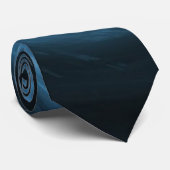 Blue Swirl Krawatte (Gerollt)