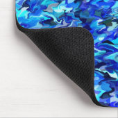 Blue Swirl Mousepad (Ecke)