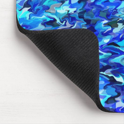 Blue Swirl Mousepad (Ecke)