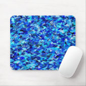 Blue Swirl Mousepad (Mit Mouse)