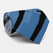 Blue Sword Krawatte (Gerollt)