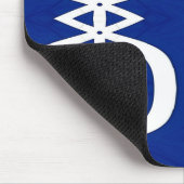 BLUE SYMMETRY MOUSEPAD (Ecke)