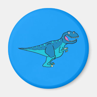 Blue T-rex Magnet