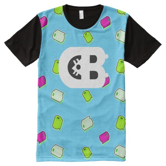 Blue T Shirt Die Toilettenrolle (Vorderseite)